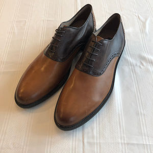 New Aston Grey Ashbery Brown Lace Up Oxfrods